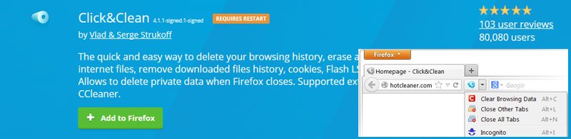 Click&clean Firefox